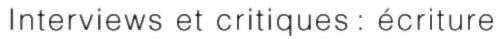 intecriture